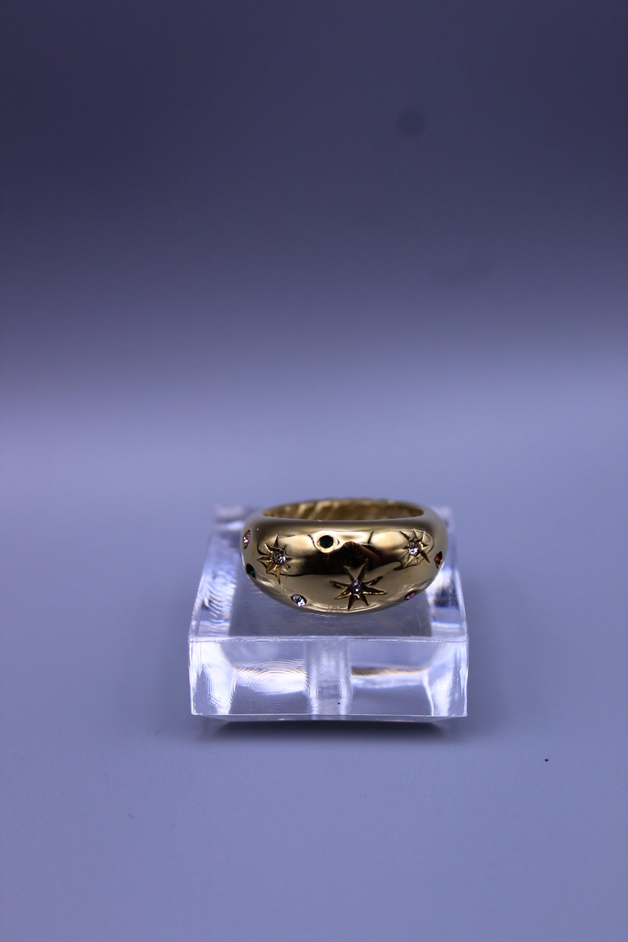 Star imprinted ring